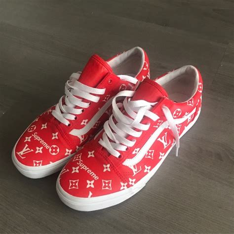 louis vuitton supreme vans|louis vuitton supreme monogram.